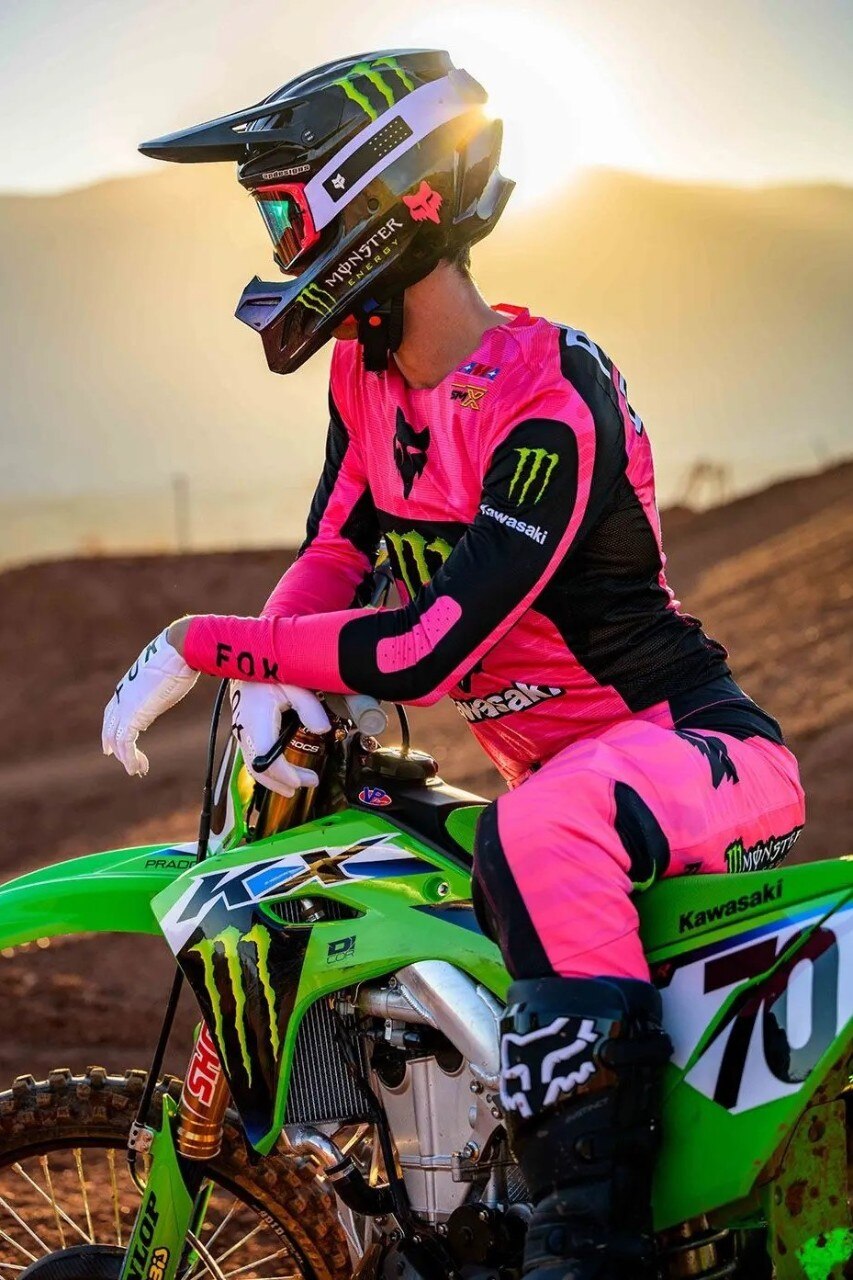 Ecco Jorge Prado sulla Kawasaki!
